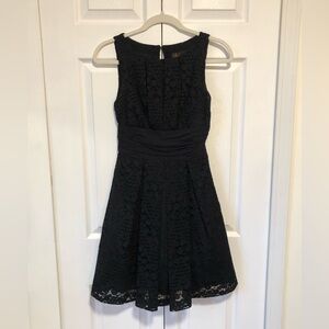 Anthropologie frock! by Tracy Reese Black Lace Mini-Dress